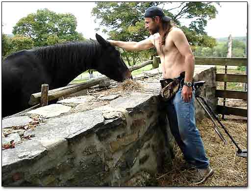 Vlad Feeds A Horse