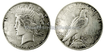 1923 Peace Dollar