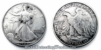 1942 Walking Liberty Half Dollar