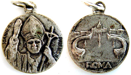 02 The Pope II Silver Medallion