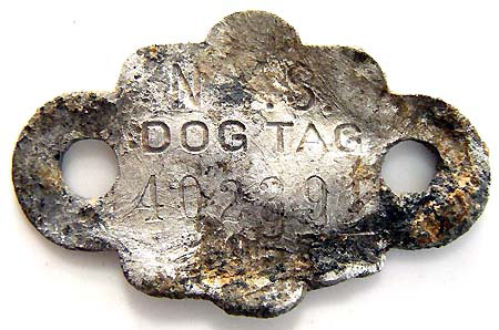 1957 New York State Dog Tag