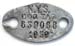 1959 New York State Dog Tag