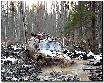 4-Wheeling Through the Mud