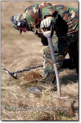 Recovering Targets with Telescopic "Fiskars" Shovel