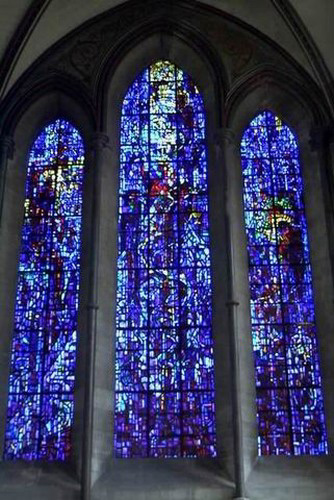 18- Stained Glass Windows in Salisbury Cathedral, UK