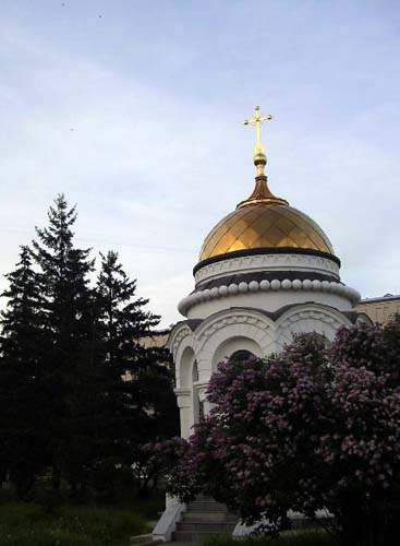 35- Chapel with Gilded Dome, Irkutsk