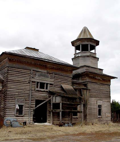 40- Wood Structure in Siberia