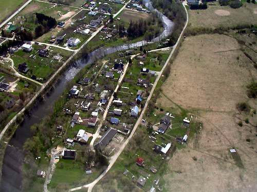 061- Flying Over the Village