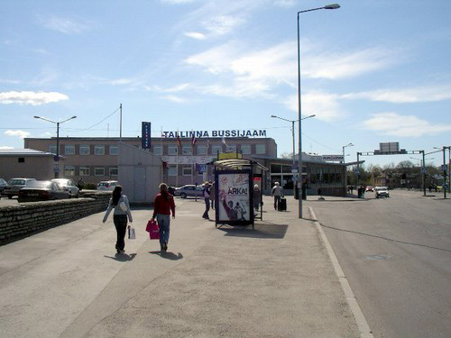 067- Bus Station in Tallin
