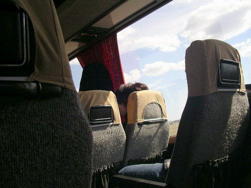 068- On the Bus to Sillamae, Estonia (3,5 hours ride)