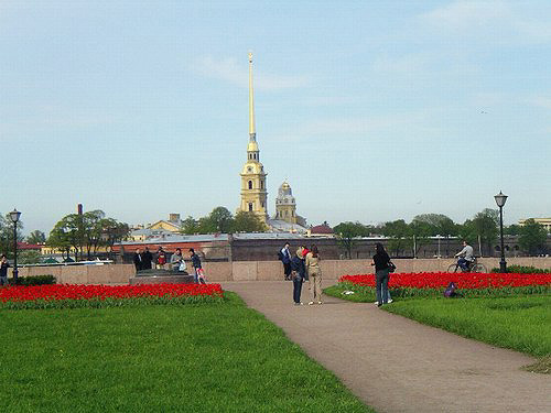 105- St. Peter and Paul Fortress, ca. 1703