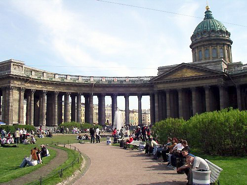 115- Kazansky Cathedral, ca. 1811 (120-Columns Design)