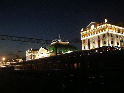 189- Railway Station in Krasnoyarsk