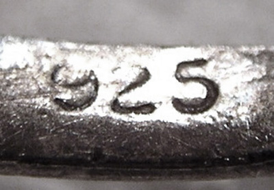 30 Silver Stamp 925