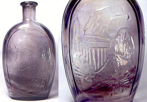 Amethist Glass Bottle