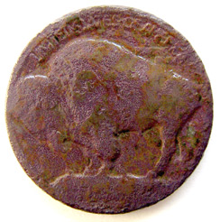 1913 Buffalo Nickel Variety 1