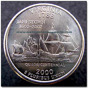 2000 Virginia State Quarter