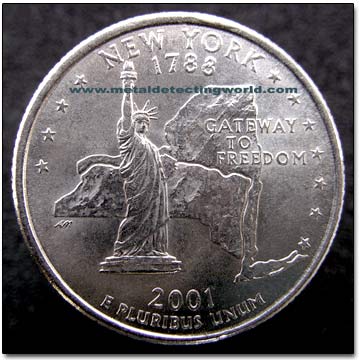 2001 New York State Quarter