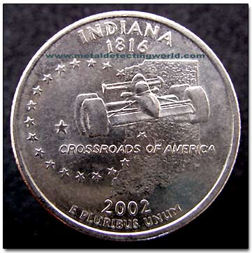2002 Indiana State Quarter