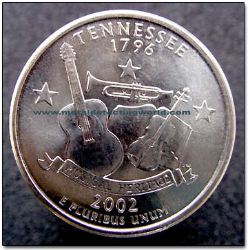 2002 Tennessee State Quarter