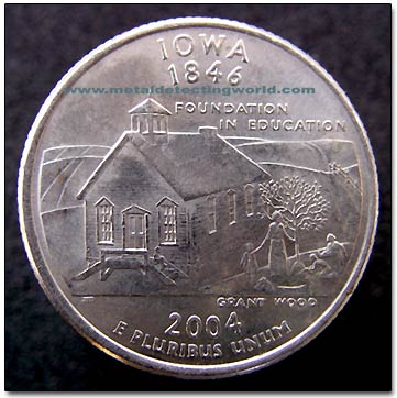 2004 Iowa State Quarter
