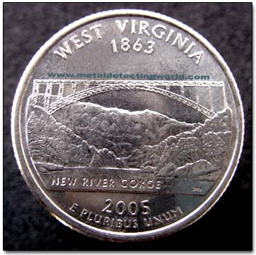 2005 West Virginia State Quarter