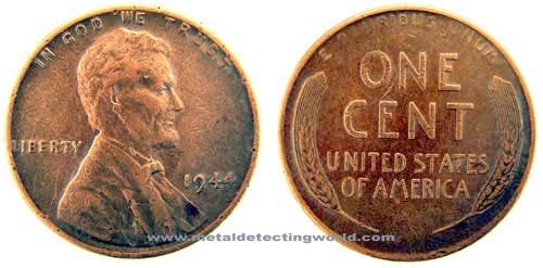 1944 Lincoln Cent 'Wheat Penny'