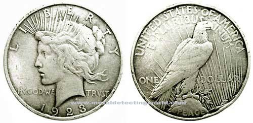 What is a 1923 Liberty silver dollar?