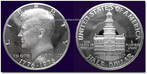 Half Dollar Bicentennial Kennedy