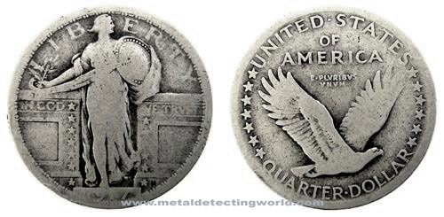 Standing Liberty Quarter variety 1