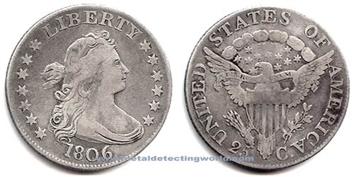 Quarter Dollar Draped Bust 