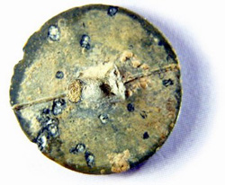 American 1812 War Infantry Button