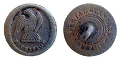 New York State Militia Button