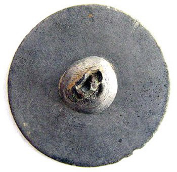 Hessian Cast Pewter Button, circa 1777