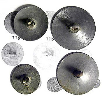 Hessian Pewter Buttons, American Revolution War