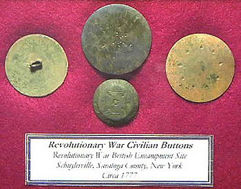 Rev War Period Civilian Buttons (1)