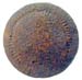 Flat 1-piece Civilian Button, American Rev War Period (5)