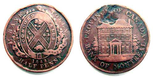 05- Canada Bank Tokens 1844_halfpenny