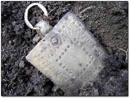 Antique Bronze Pendant Circa 18th Century