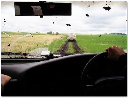 Following the Truck to the Site of a Ghost Village