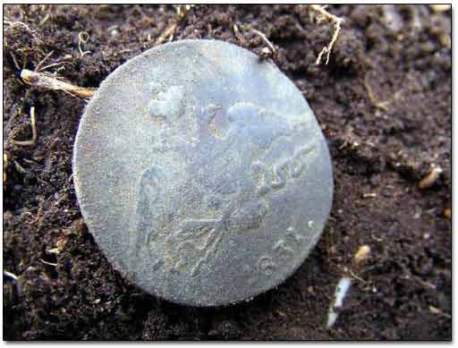 1831 1 Kopek Found with a Metal Detector