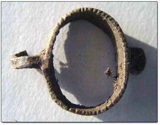 Part of Antique Silver Ring or Brooch