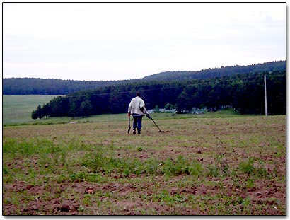 Treasure Hunter Vladimir in the Field