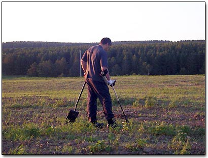 Vyacheslav is Metal Detecting