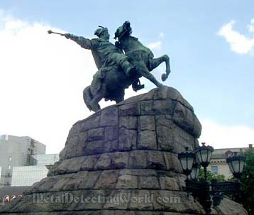 Bohdan Khmelnytsky Monument in Kiev