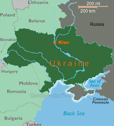 Map of Ukraine