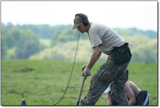 Digging up a Target