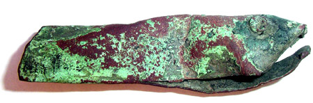 Ancient Bronze Spoon-Bait, ca. 11th Century