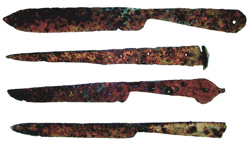 Medieval Knife Blades, circa XI-XIII AD