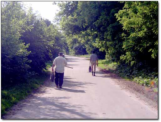 Walking Through Village Antonov